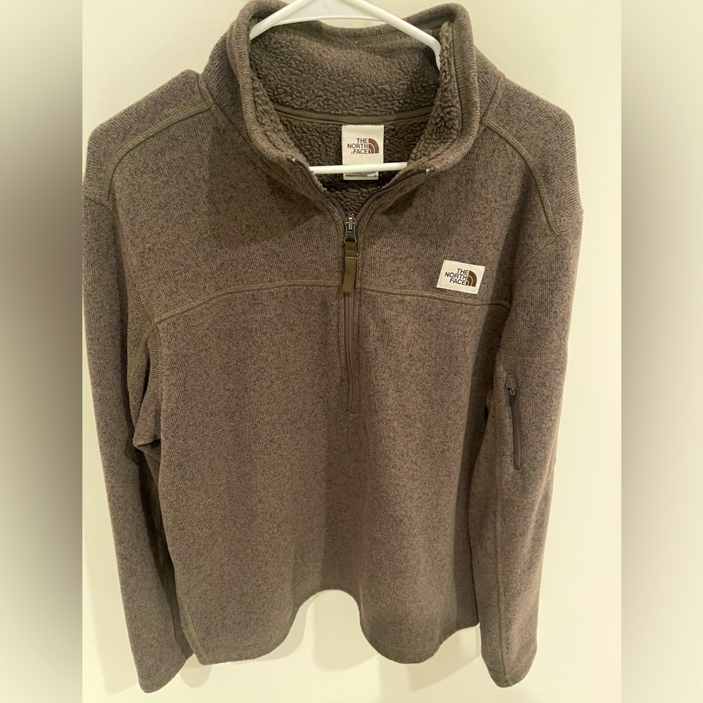 North Face 1/4 Zip Large